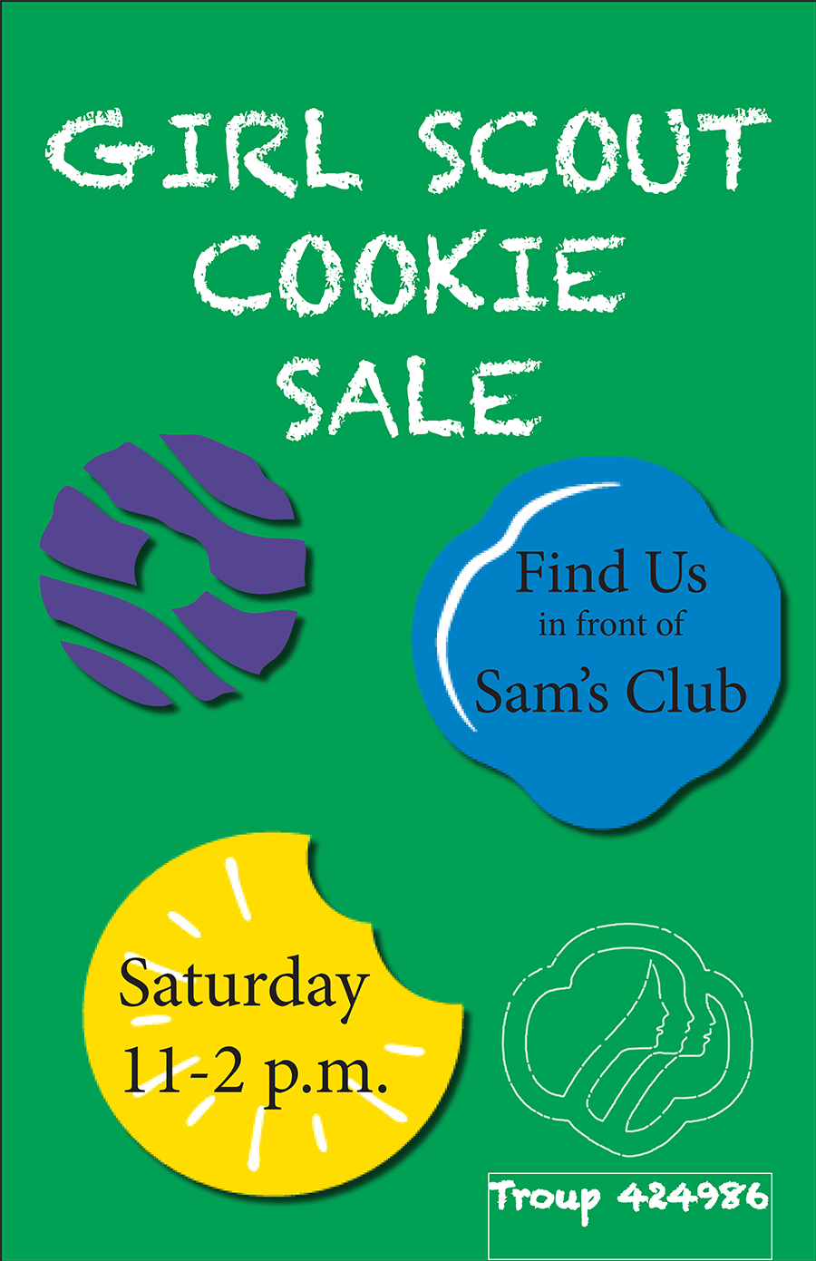 girl scout poster